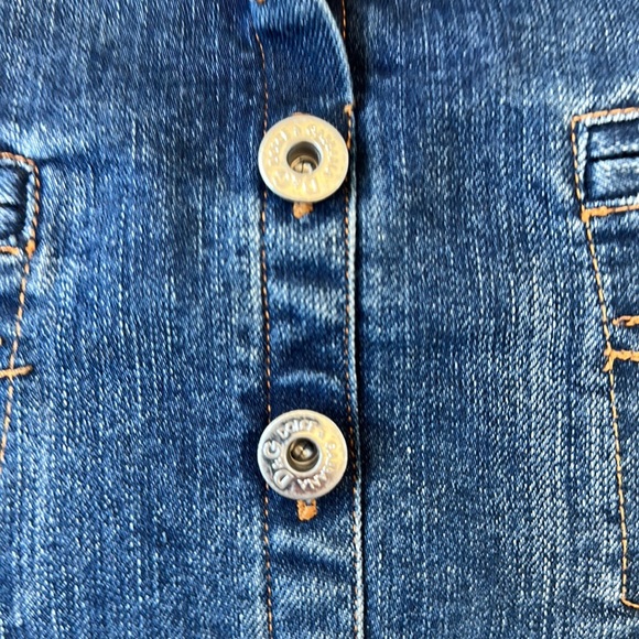 AUTHENTIC D&G DENIM BUSTIER TOP - Picture 2 of 7